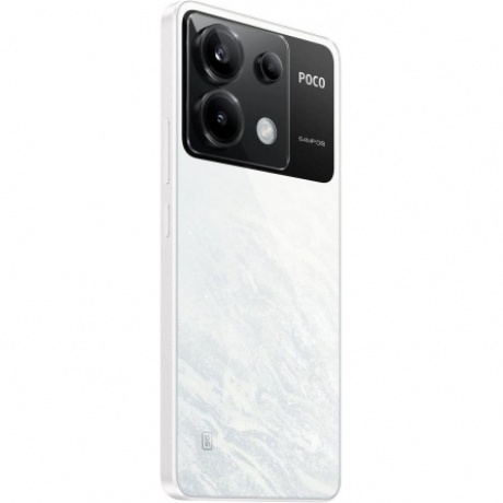 Смартфон Poco X6 5G 12/256Gb White - фото 6