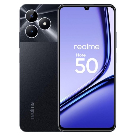 Смартфон Realme Note 50 4/128Gb Black - фото 1