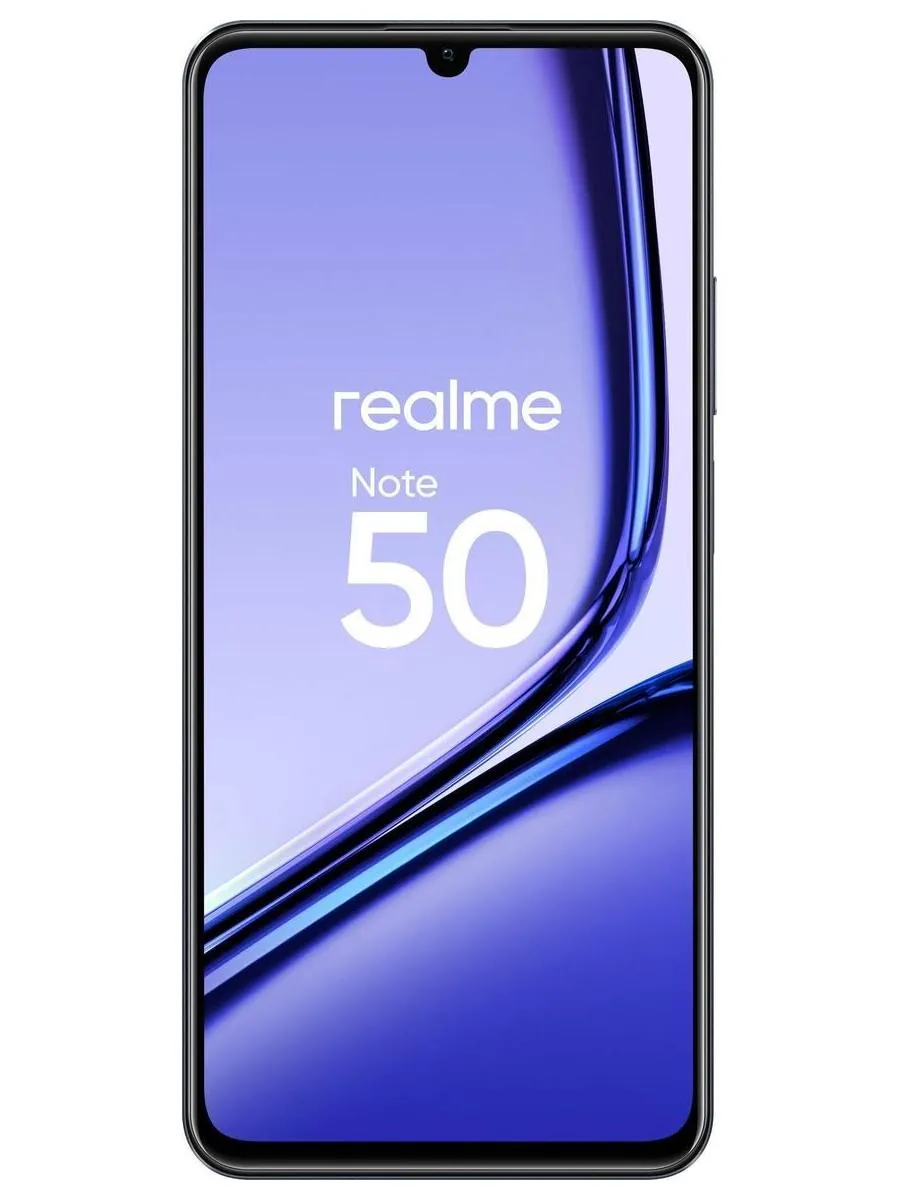 Смартфон Realme Note 50 4/128Gb Black - фото 2