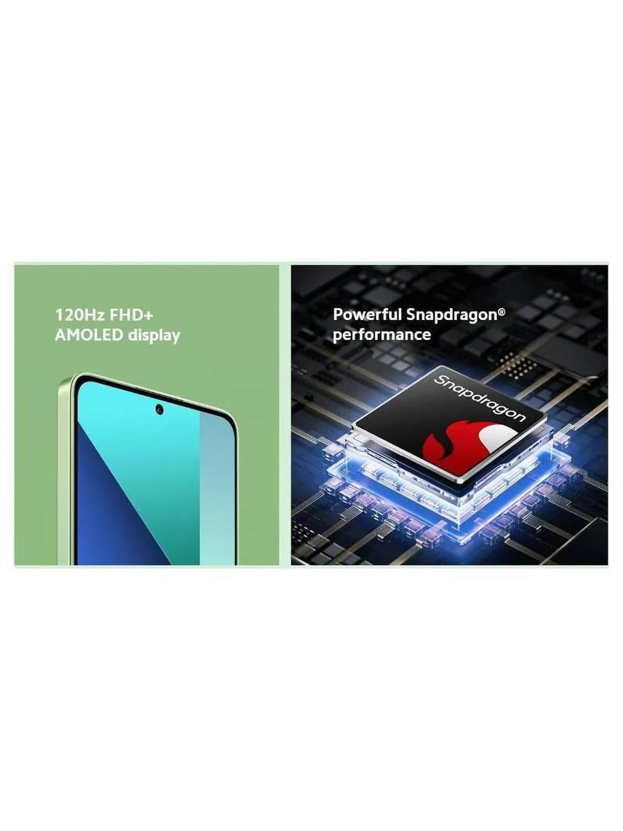 Смартфон Xiaomi Redmi Note 13 8/256Gb Mint Green - фото 16
