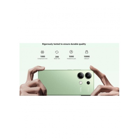 Смартфон Xiaomi Redmi Note 13 8/256Gb Mint Green - фото 40