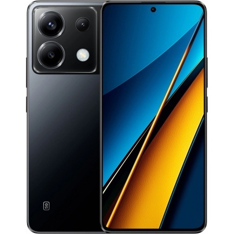 Смартфон Poco X6 5G 12/512Gb Black - фото 1