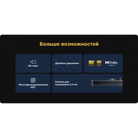 Смартфон Poco X6 5G 12/512Gb Black - фото 44