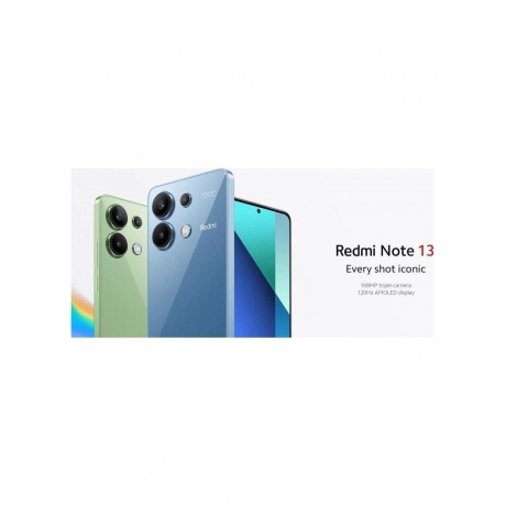 Смартфон Xiaomi Redmi Note 13 8/128Gb Midnight Black - фото 14