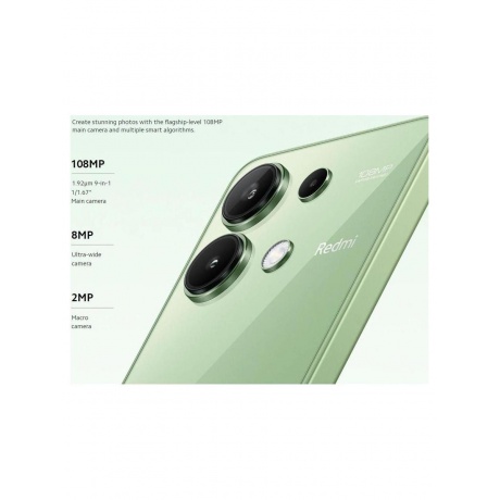 Смартфон Xiaomi Redmi Note 13 8/128Gb Midnight Black - фото 18