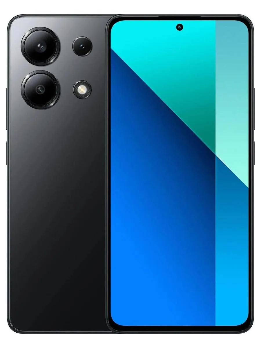 Смартфон Xiaomi Redmi Note 13 8/128Gb Midnight Black - фото 1