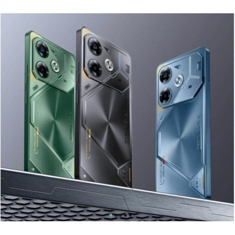 Смартфон Tecno Pova 6 12/256Gb Meteorite Grey - фото 8