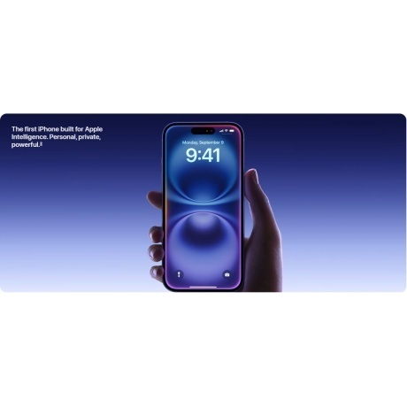 Смартфон Apple iPhone 16 128Gb (MYE73HN/A) Black - фото 35