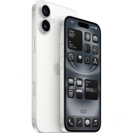 Смартфон Apple iPhone 16 128Gb (MYE93HN/A) White - фото 2