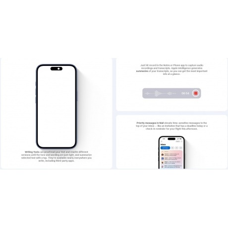 Смартфон Apple iPhone 16 128Gb (MYE93HN/A) White - фото 42