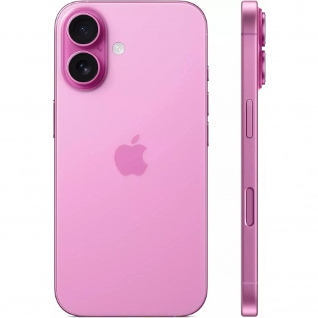 Смартфон Apple iPhone 16 128Gb (MYEA3HN/A) Pink - фото 2