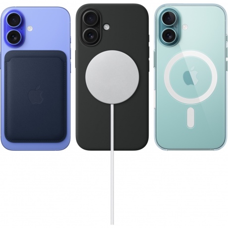 Смартфон Apple iPhone 16 128Gb (MYEC3HN/A) Ultramarine - фото 9