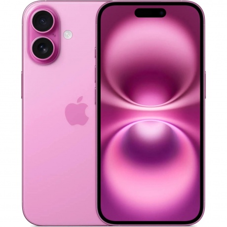 Смартфон Apple iPhone 16 256Gb (MYEG3HN/A) Pink - фото 1