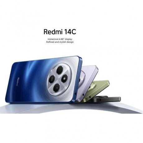 Смартфон Xiaomi Redmi 14C 4/128Gb Sage Green - фото 12