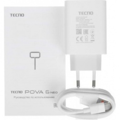 Смартфон Tecno Pova 6 Neo 8/128Gb Comet Green - фото 12