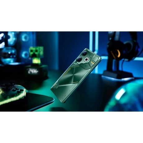 Смартфон Tecno Pova 6 Neo 8/128Gb Comet Green - фото 39