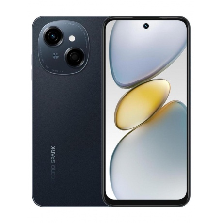 Смартфон Tecno Spark Go 1 4/64Gb Startrail Black - фото 1