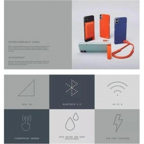 Смартфон Nothing CMF Phone 1 8/256Gb Orange - фото 13