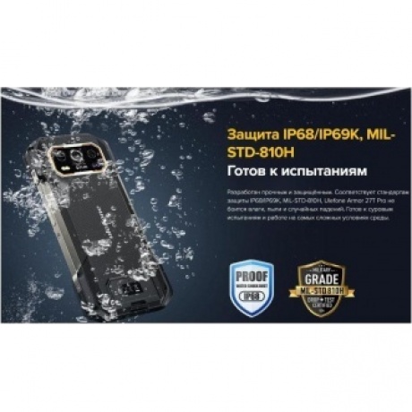 Смартфон Ulefone Armor 27T Pro 12/256GB Black - фото 32