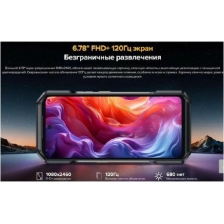 Смартфон Ulefone Armor 27T Pro 12/256GB Black - фото 42