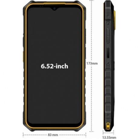 Смартфон Ulefone Armor X13 6/64Gb Black - фото 16