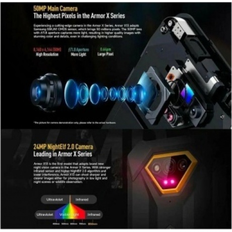 Смартфон Ulefone Armor X13 6/64Gb Black - фото 18