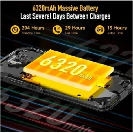 Смартфон Ulefone Armor X13 6/64Gb Black - фото 19