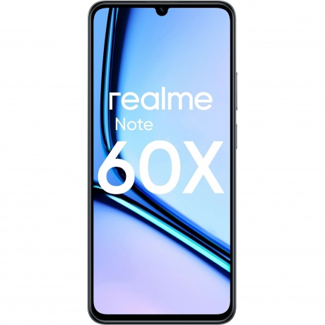 Смартфон Realme Note 60x 3/64Gb Black - фото 2