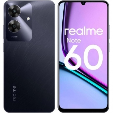 Смартфон Realme Note 60 6/128Gb Black - фото 12