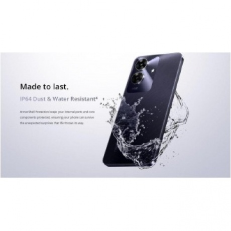 Смартфон Realme Note 60 6/128Gb Black - фото 18