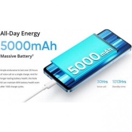 Смартфон Realme Note 60 6/128Gb Black - фото 23