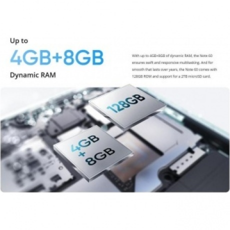 Смартфон Realme Note 60 6/128Gb Black - фото 24