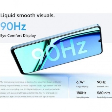 Смартфон Realme Note 60 6/128Gb Black - фото 25