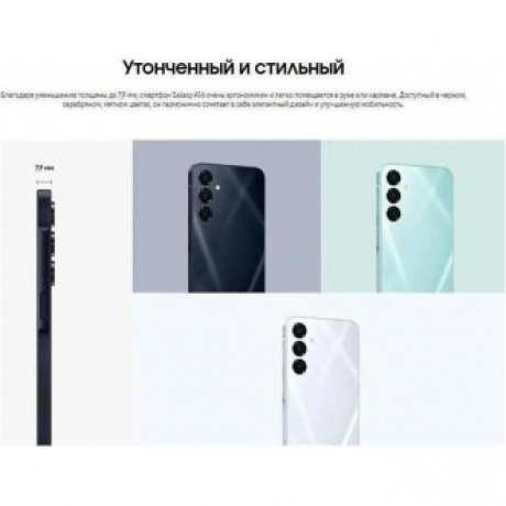 Смартфон Samsung Galaxy A16 4/128Gb (SM-A165FZKDCAU) Black - фото 18