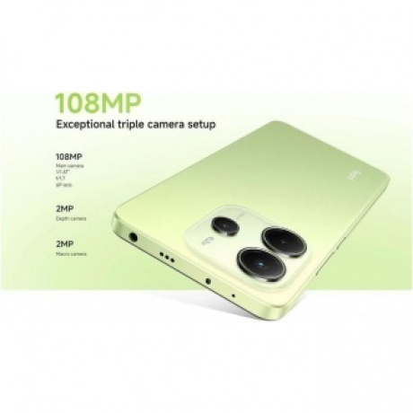 Смартфон Xiaomi Redmi Note 14 8/128Gb Lime Green - фото 19