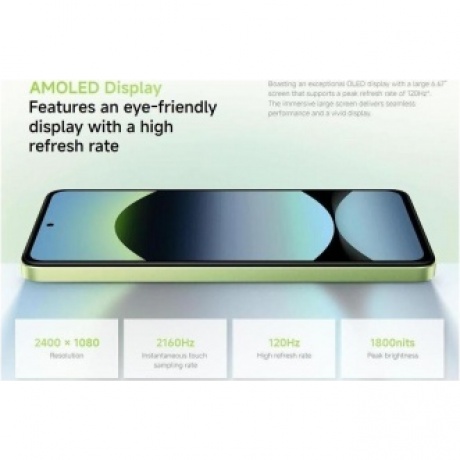 Смартфон Xiaomi Redmi Note 14 8/128Gb Lime Green - фото 48