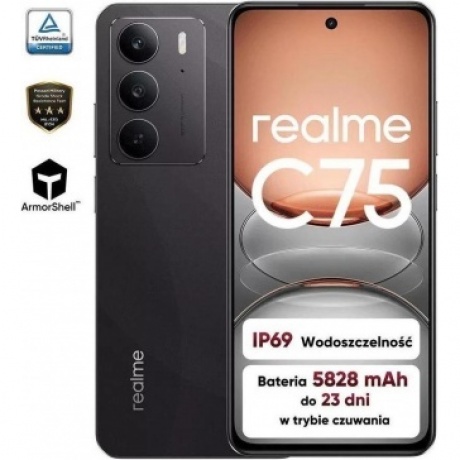 Смартфон Realme C75 8/128Gb Black - фото 12