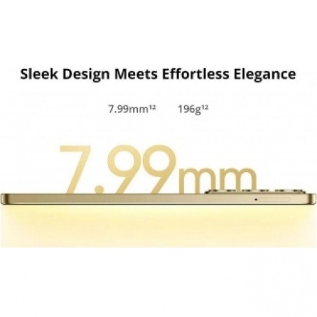 Смартфон Realme C75 8/128Gb Gold - фото 26