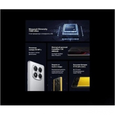 Смартфон Poco X7 5G 12/512Gb Green - фото 17