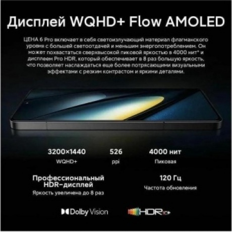 Смартфон Poco F6 Pro 16/1024Gb Black - фото 20