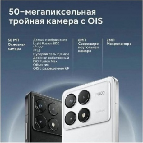 Смартфон Poco F6 Pro 16/1024Gb Black - фото 22