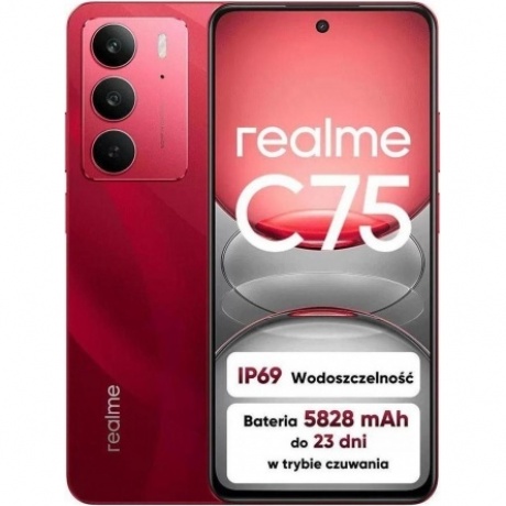 Смартфон Realme C75 8/128Gb Red - фото 1
