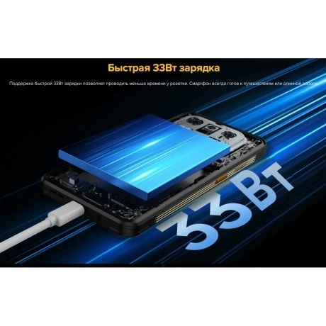 Смартфон Ulefone Armor 25T 8/256Gb Frost Black - фото 32