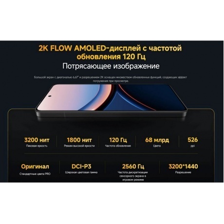 Смартфон POCO F7 Ultra 16/512Gb Yellow - фото 37