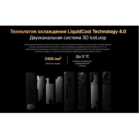 Смартфон POCO F7 Ultra 12/256Gb Yellow - фото 32