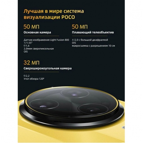 Смартфон POCO F7 Ultra 16/512Gb Black - фото 17