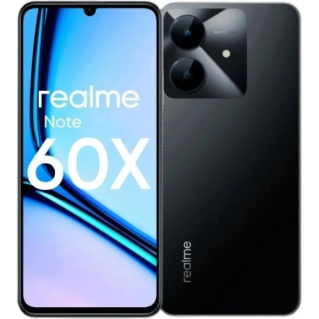 Смартфон Realme Note 60x 4/128Gb Black