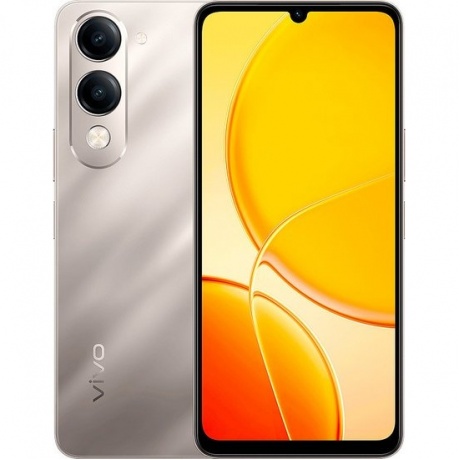 Смартфон Vivo Y04 4/128Gb Silver - фото 1