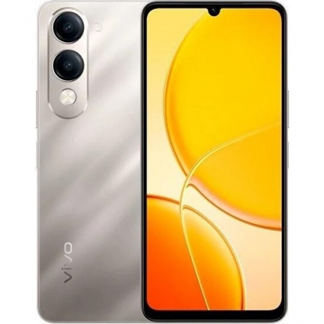 Смартфон Vivo Y04 4/128Gb Silver - фото 2