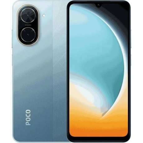 Смартфон POCO C71 4/128Gb Blue - фото 1